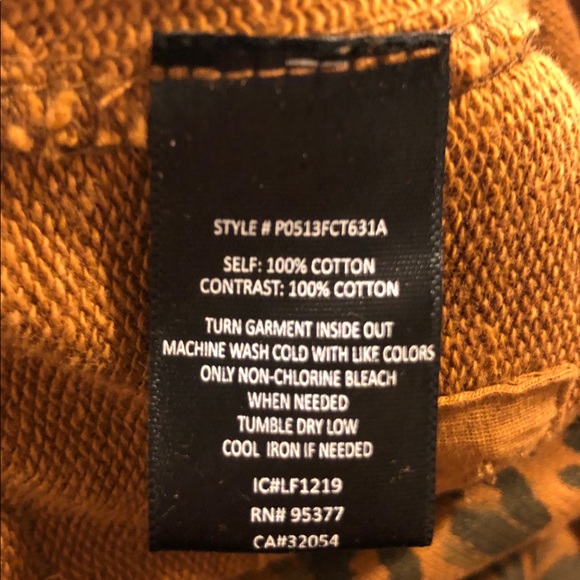 Sanctuary x Anthropology Leopard Print Jogger - Picture 5 of 8